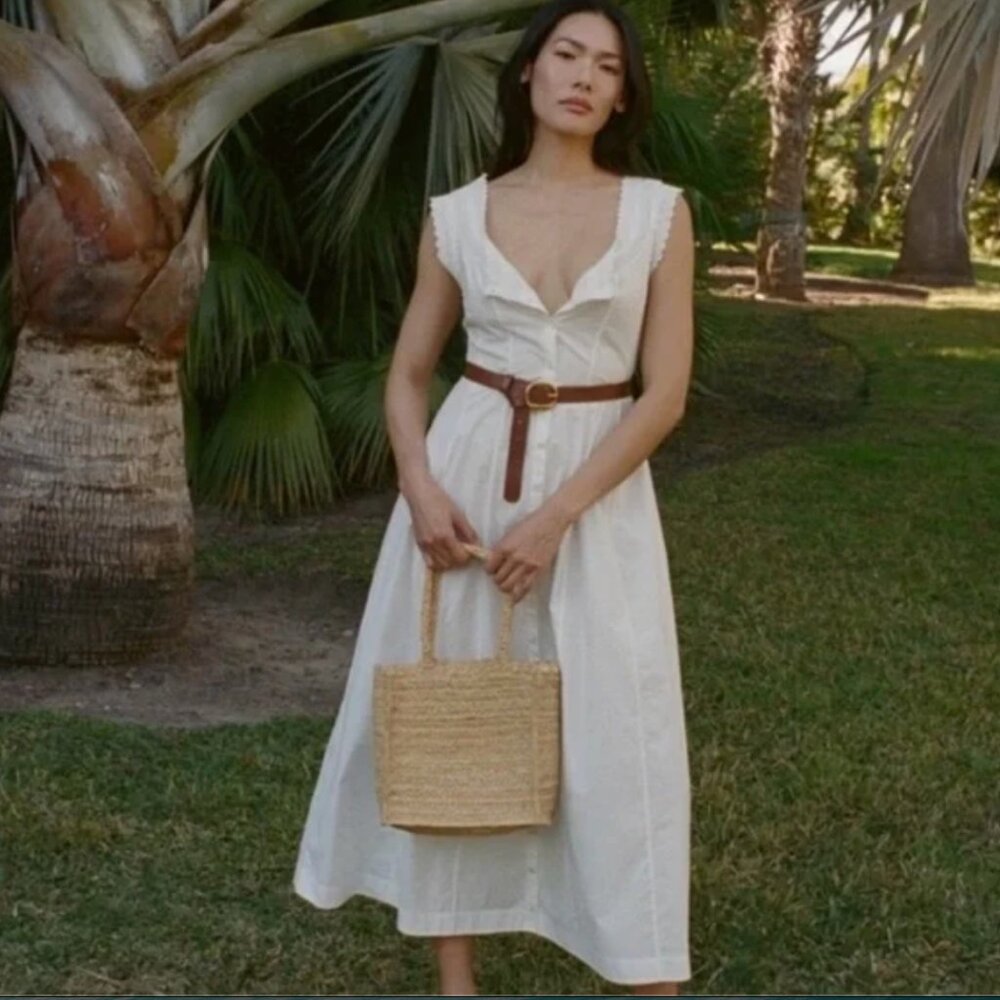 DOEN Anneau Dress | Salt | M | NWOT